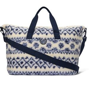 NWT PINK Plush Weekender Tote Bag